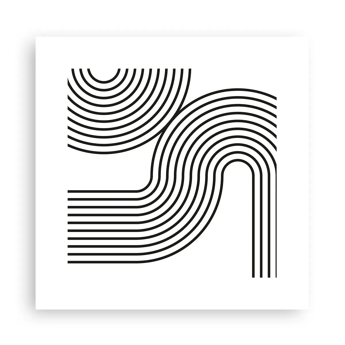 Poster - In curva - 30x30 cm