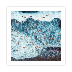 Poster - Parata sotto il mare - 50x50 cm