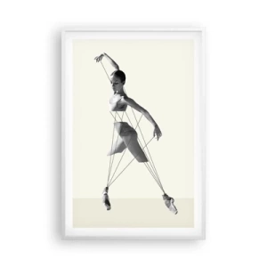 Poster in cornice bianca - Nel teatro del mondo - 61x91 cm