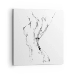 Quadro su tela - Stampe su Tela - Bella e forte - 70x70 cm