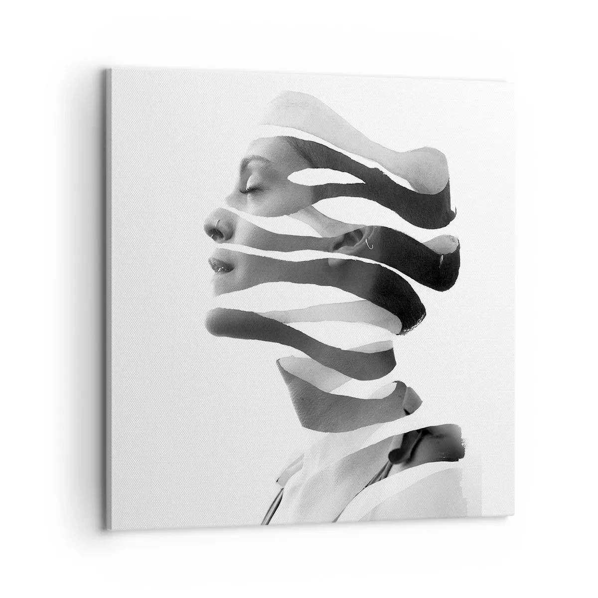 Quadro su tela - Stampe su Tela - Ritratto surrealista - 60x60 cm