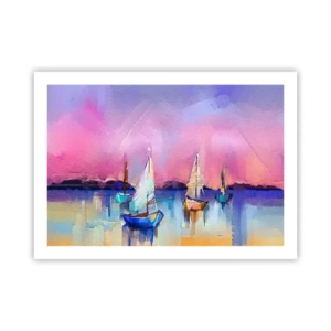 Poster - Direzione: mare aperto - 70x50 cm