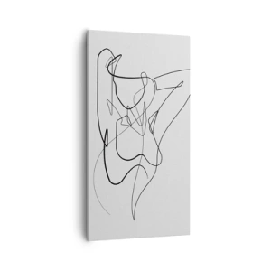 Quadro su tela - Stampe su Tela - Davvero, come sei... - 55x100 cm