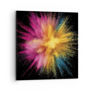 Quadro su tela - Stampe su Tela - La nascita dei colori - 70x70 cm