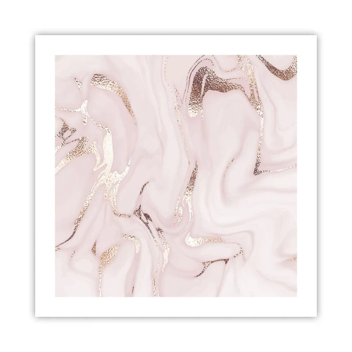 Poster - Nella follia rosa - 50x50 cm