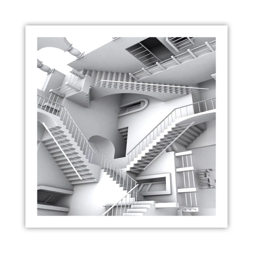 Poster - Il paradosso dello spazio - 60x60 cm