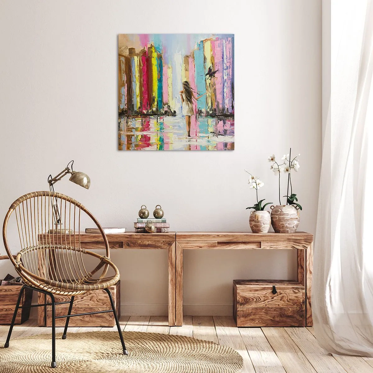 Quadro su tela - Stampe su Tela - Seguimi - 70x70 cm