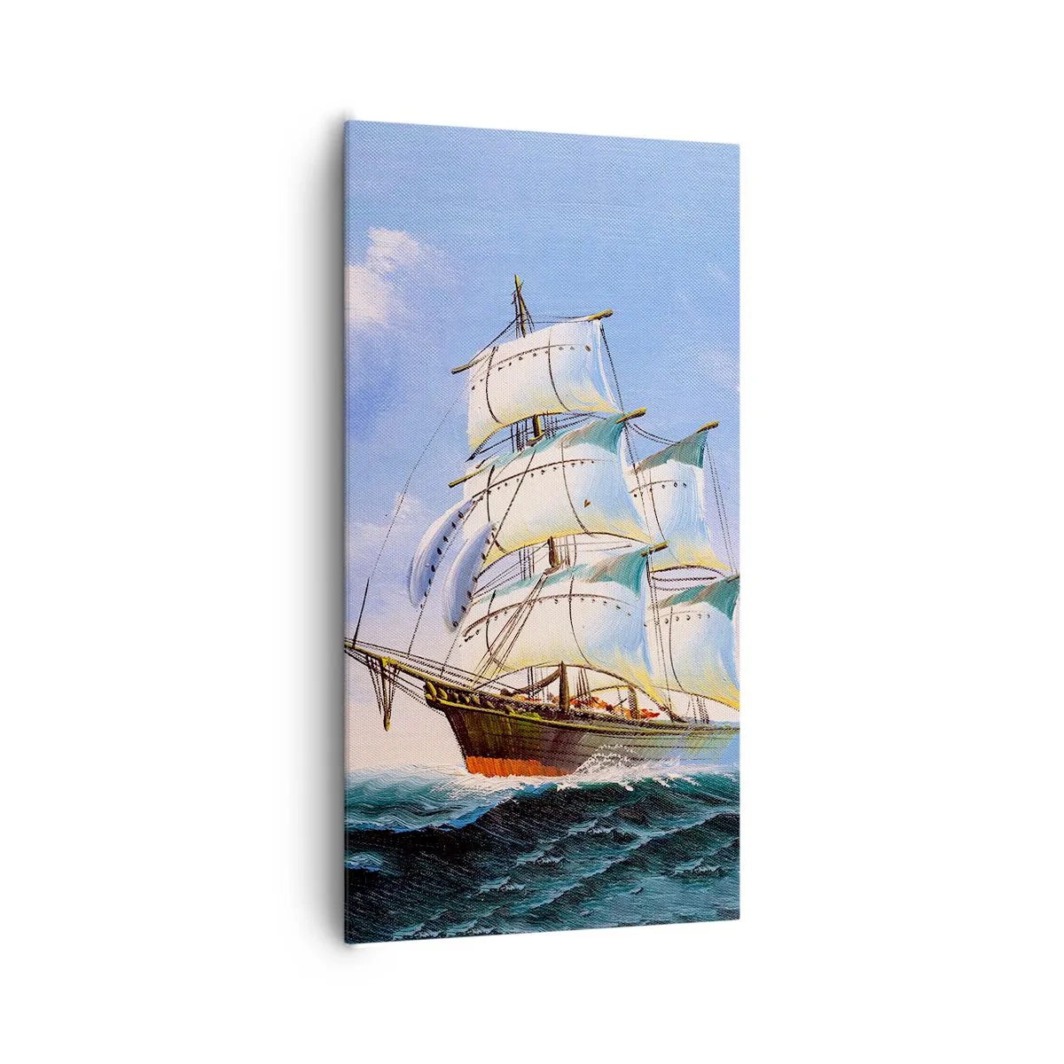 Quadro su tela - Stampe su Tela - Con orgoglio nel vento - 65x120 cm