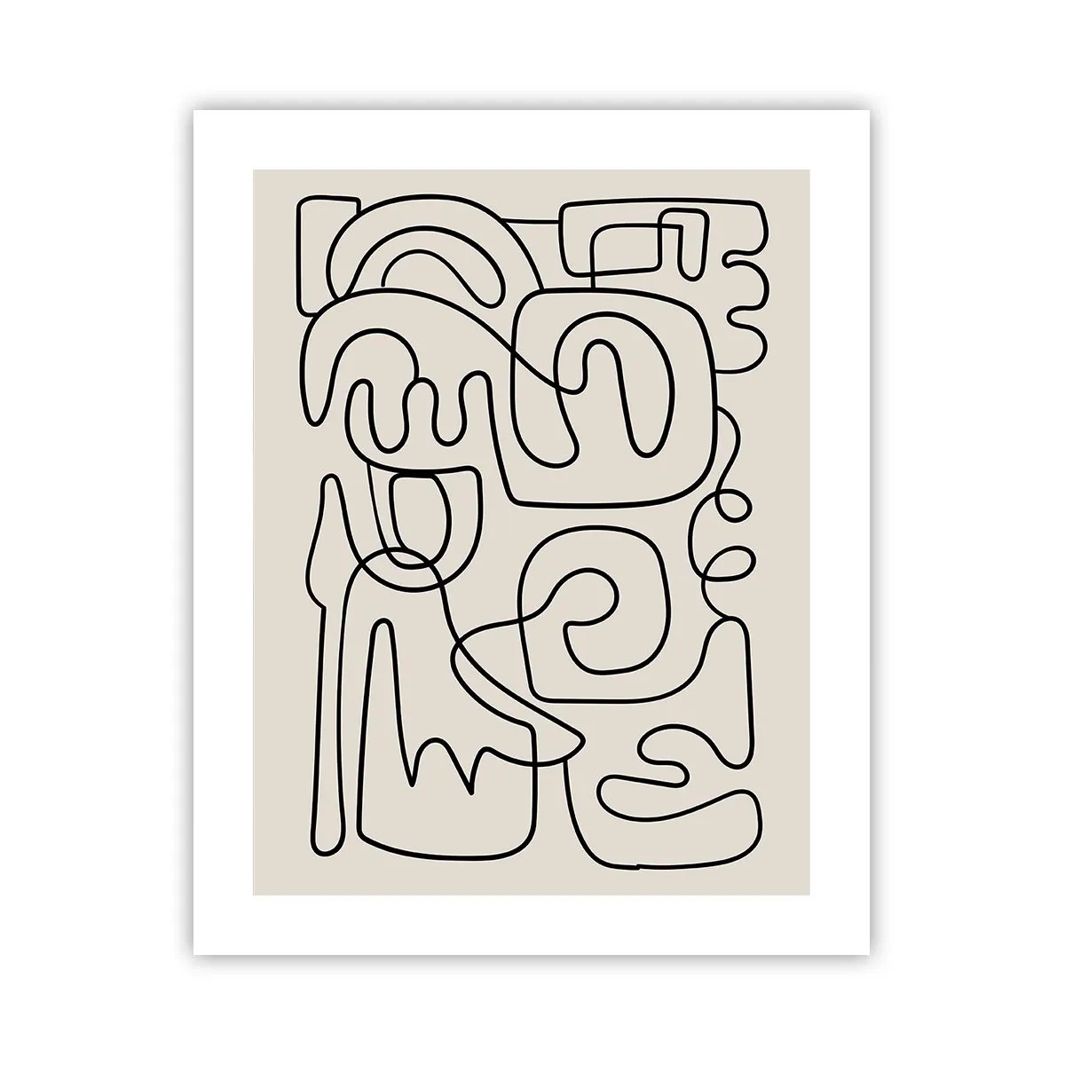 Poster - Segui il percorso - 40x50 cm