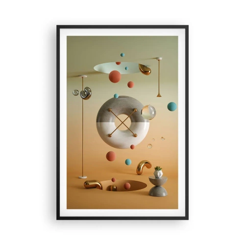 Poster in cornice nera - Tutto può succedere - 61x91 cm
