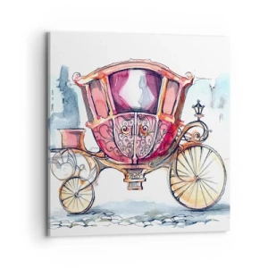 Quadro su tela - Stampe su Tela - Al matrimonio o al ballo? - 70x70 cm