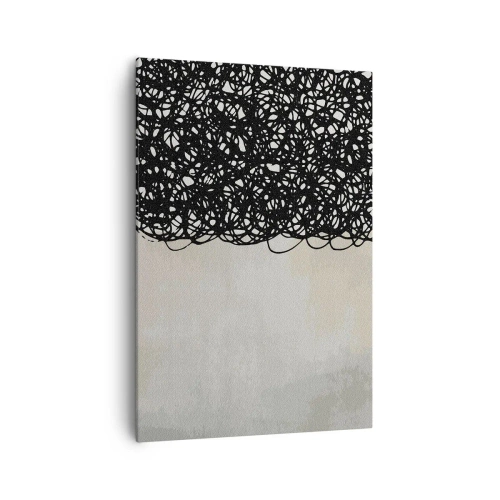 Quadro su tela - Stampe su Tela - Astrazione aggrovigliata - 70x100 cm