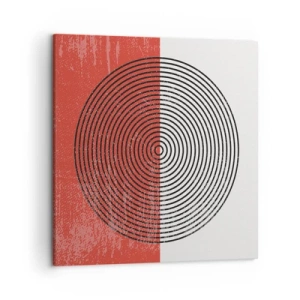 Quadro su tela - Stampe su Tela - Dritto al centro - 50x50 cm