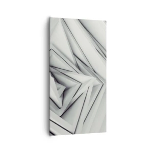 Quadro su tela - Stampe su Tela - Germogli spigolosi - 65x120 cm