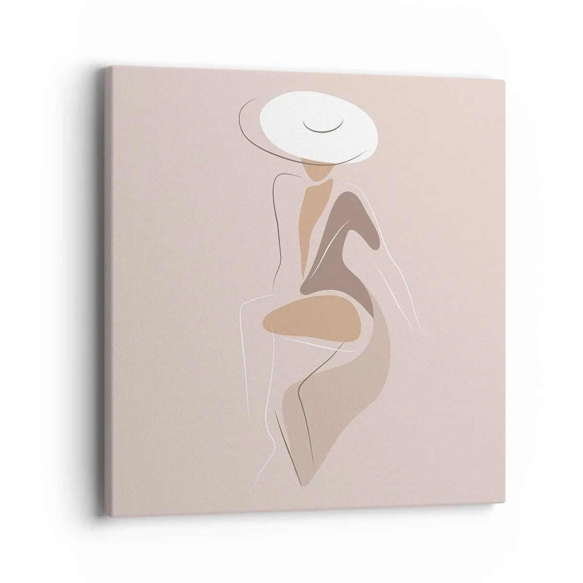 Quadro su tela - Stampe su Tela - Essere una dama - 40x40 cm