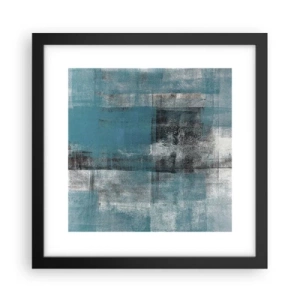 Poster in cornice nera - Acqua e aria - 30x30 cm
