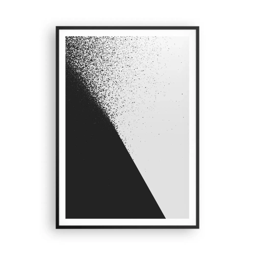 Poster in cornice nera - Più veloce, sempre di più - 70x100 cm