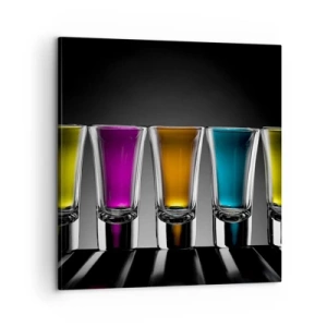 Quadro su tela - Stampe su Tela - I colori della gioia - 60x60 cm