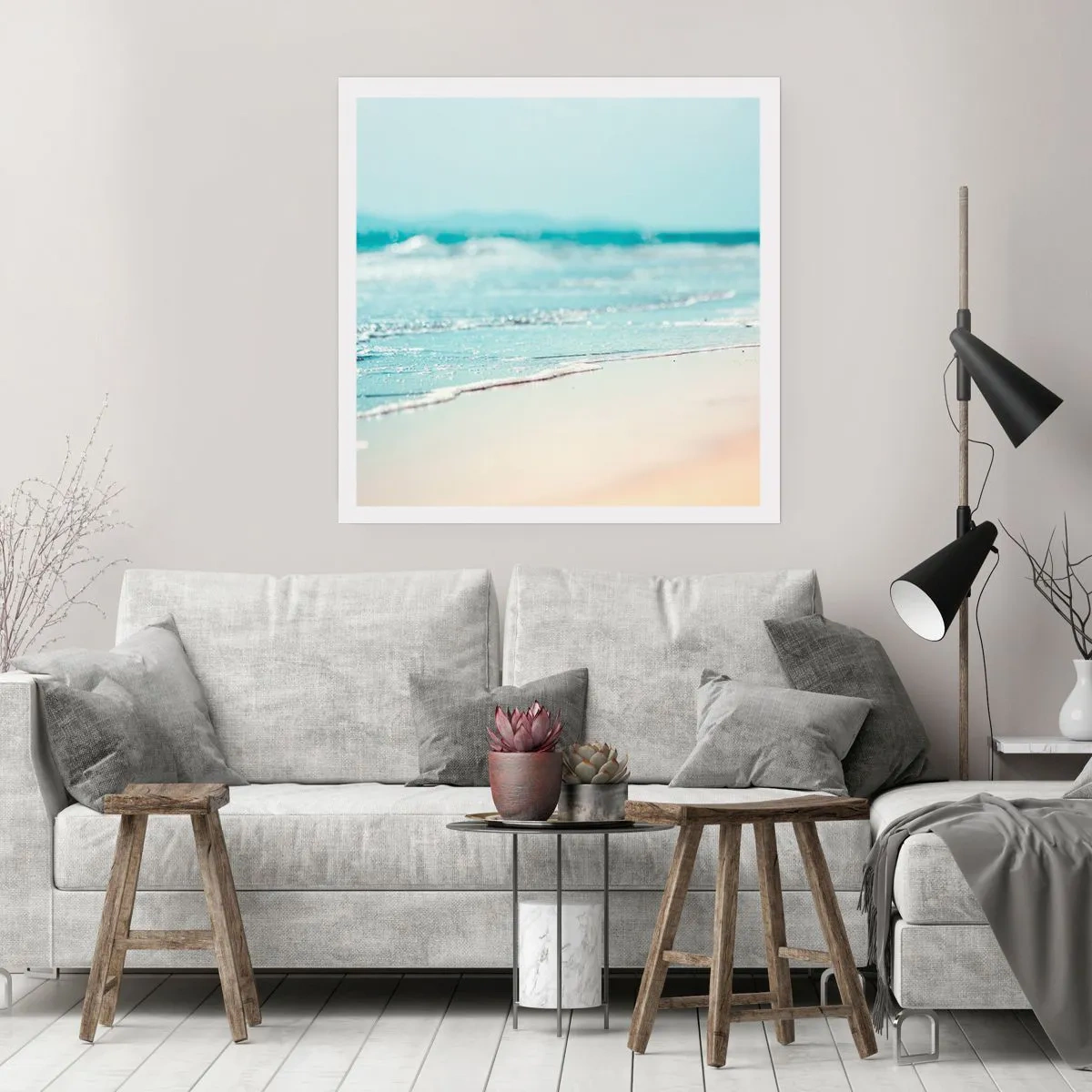 Poster - Calore e rumore - 30x30 cm