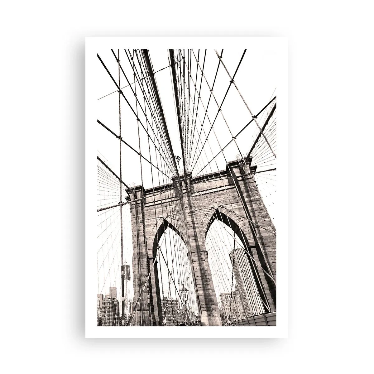 Poster - La cattedrale di New York - 61x91 cm