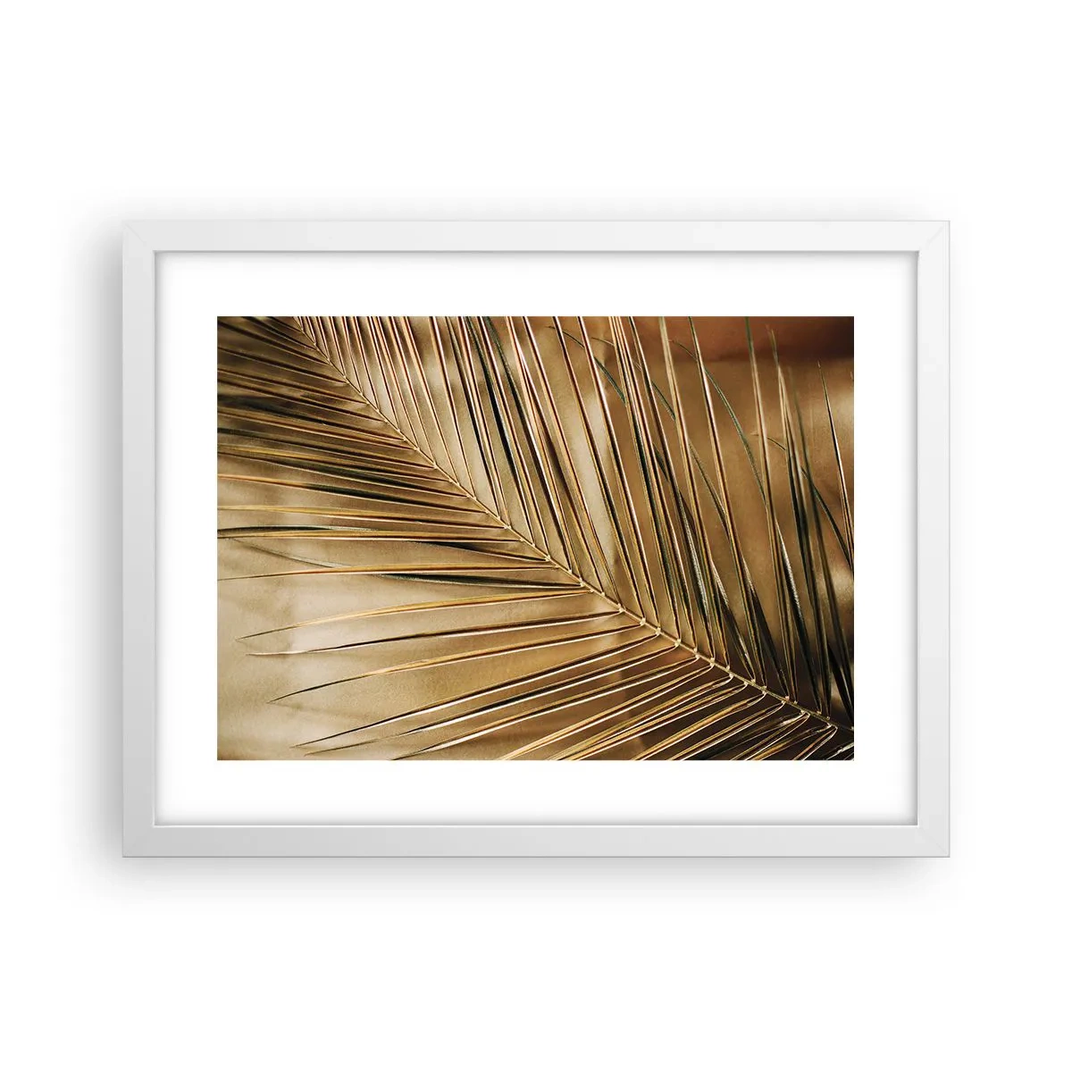 Poster in cornice bianca - Colonnato naturale - 40x30 cm