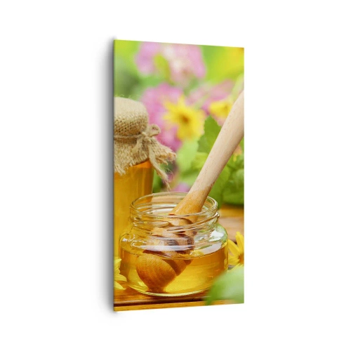 Quadro su tela - Stampe su Tela - Dolce miele di fiori - 65x120 cm