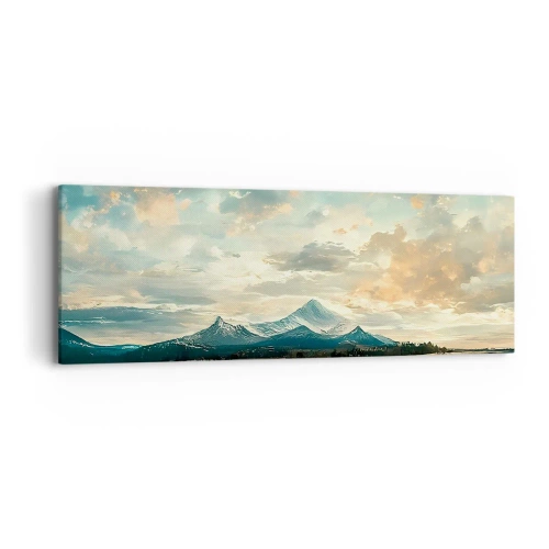Quadro su tela - Stampe su Tela - Sotto la protezione del cielo - 90x30 cm