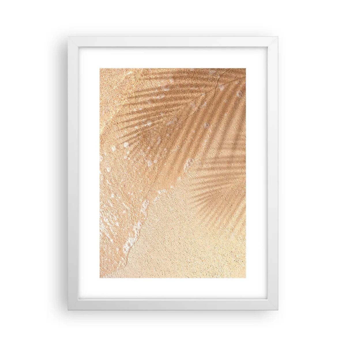 Poster in cornice bianca - Ombra di un'estate bollente - 30x40 cm