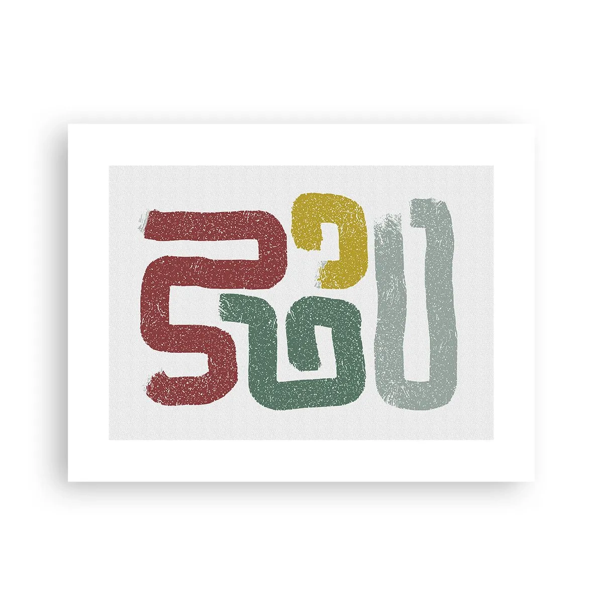 Poster - In una lingua sconosciuta - 40x30 cm