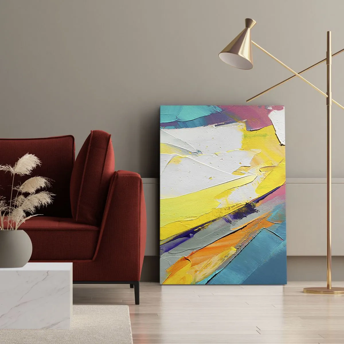 Quadro su tela - Stampe su Tela - Anatomia della luce - 45x80 cm