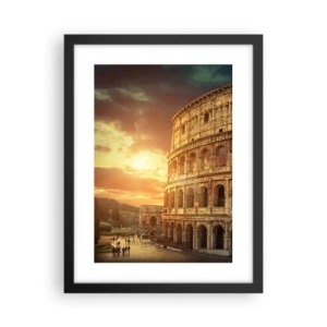 Poster in cornice nera - Impressione colossale - 30x40 cm
