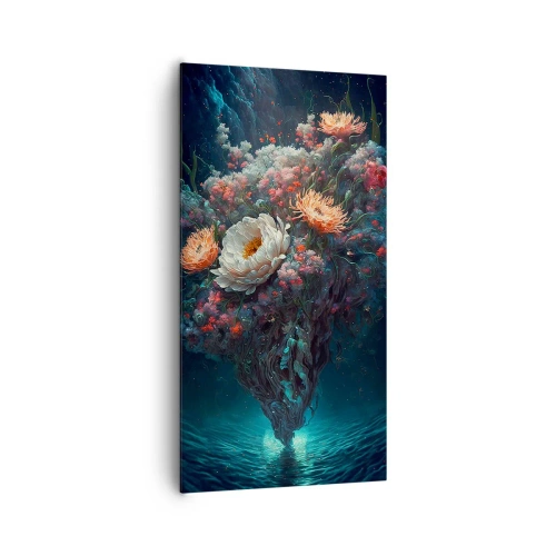 Quadro su tela - Stampe su Tela - Uno strano giardino - 65x120 cm