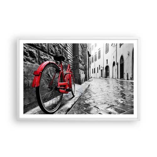 Poster in cornice bianca - La vera bellezza non invecchia - 91x61 cm