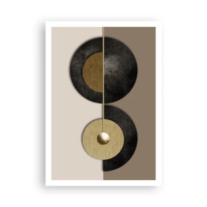 Poster - Variazioni attorno al cerchio - 70x100 cm