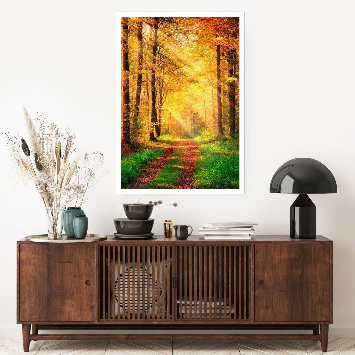 Poster - Il silenzio d'oro del bosco - 70x100 cm