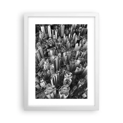 Poster in cornice bianca - Ancora più in alto - 30x40 cm