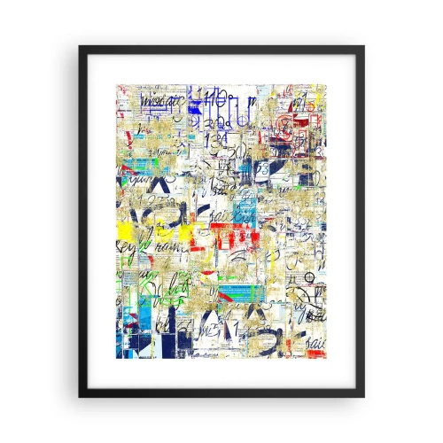 Poster in cornice nera - Semplicemente bello da vedere - 40x50 cm