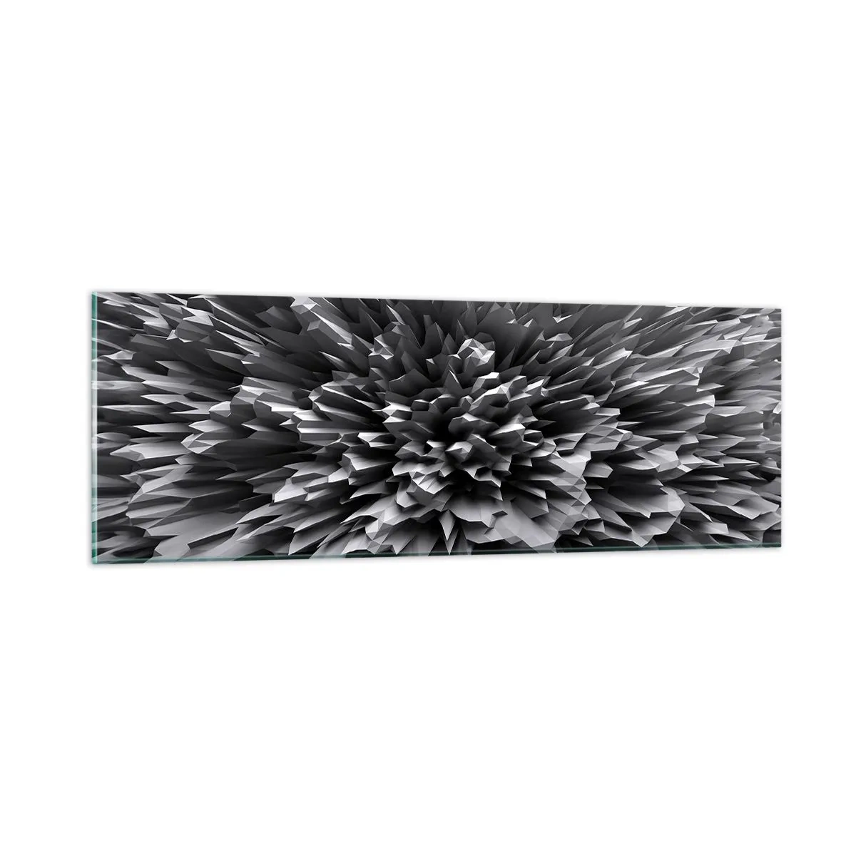 Quadro su vetro - Spigolosità massima - 90x30 cm