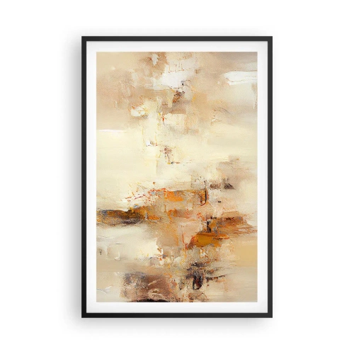 Poster in cornice nera - L'anima dell'ambra - 61x91 cm