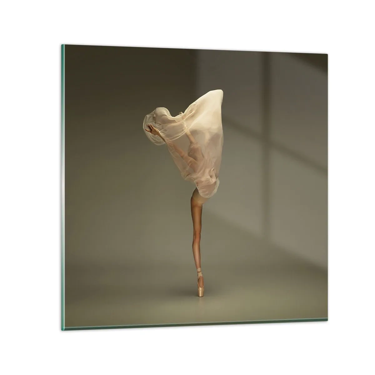 Quadro su vetro - Adesso vola via - 60x60 cm