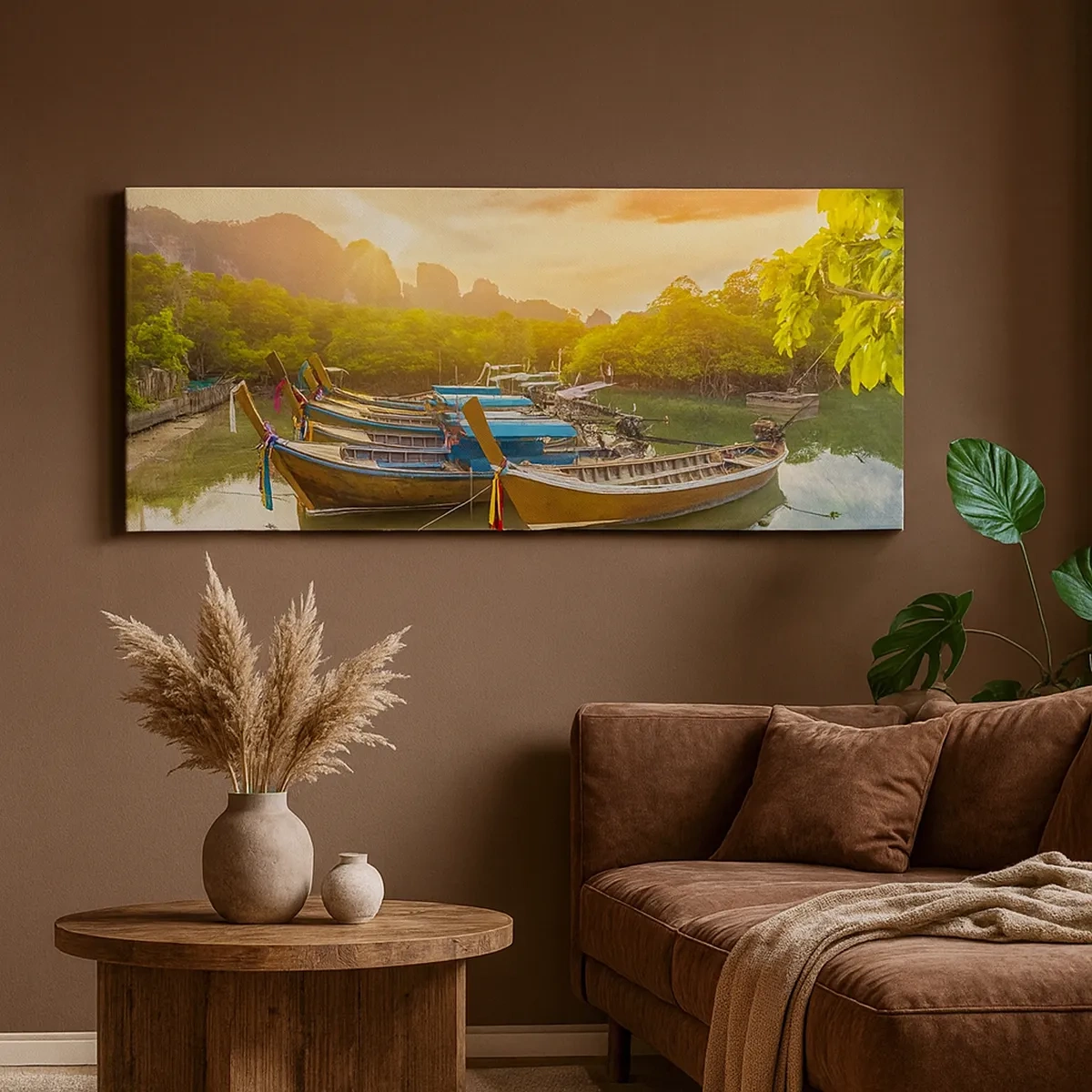 Quadro su tela - Stampe su Tela - Prima di un giorno di lavoro - 30x30 cm