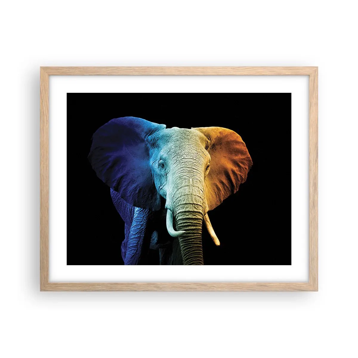 Poster in cornice rovere chiaro - Eccentrico, non strano - 50x40 cm