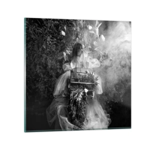 Quadro su vetro - Madre natura stessa - 30x30 cm