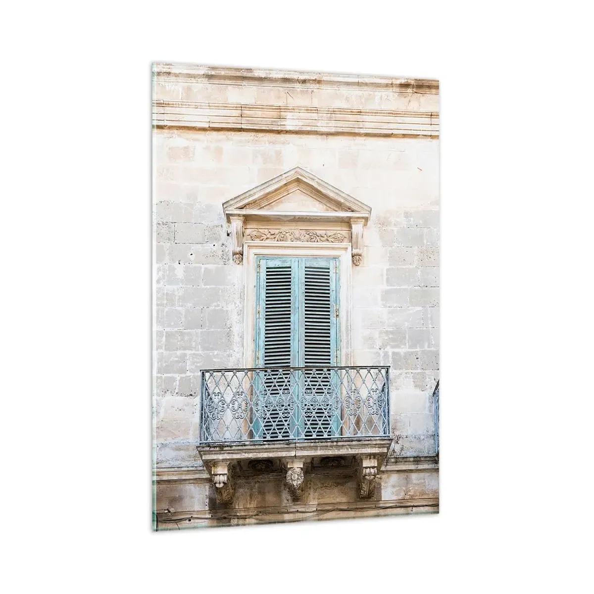 Quadro su vetro - Il fascino unico dell'Italia - 80x120 cm