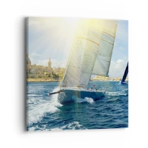 Quadro su tela - Stampe su Tela - Tempo di lasciare la città - 40x40 cm