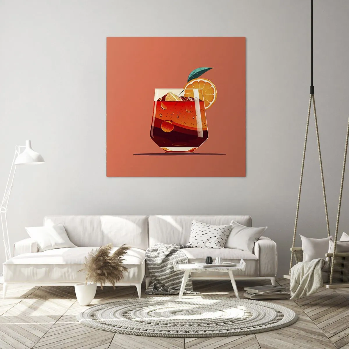 Quadro su tela - Stampe su Tela - Rinfresco estivo - 30x30 cm