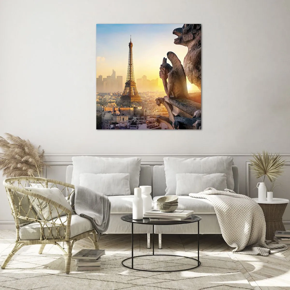 Quadro su vetro - Tante cose sono cambiate... - 70x70 cm