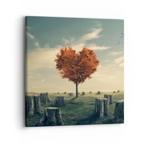 Quadro su tela - Stampe su Tela - C'è sempre speranza - 30x30 cm