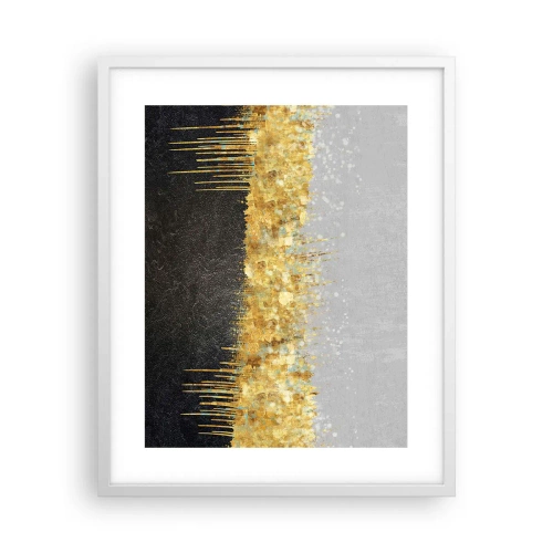 Poster in cornice bianca - Nel profondo e verso l'alto - 40x50 cm