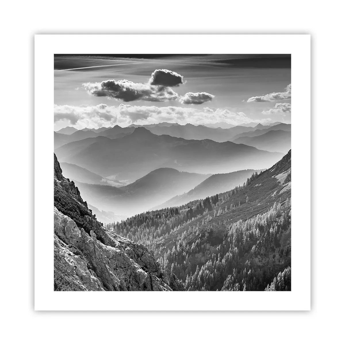 Poster - Fino all'orizzonte - 50x50 cm